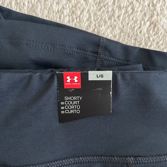 Davidson Wildcats Under Armour Heat Gear Compression Shorts NWT Size Large - Picture 8 of 8